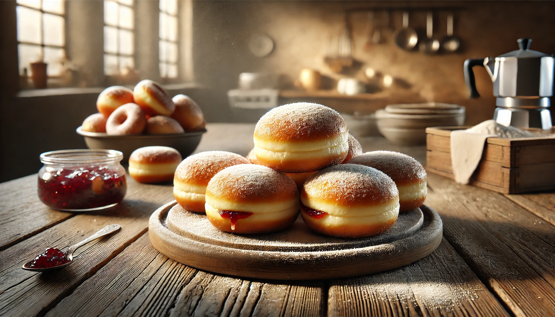 Berliner Krapfen Pfannkuchen